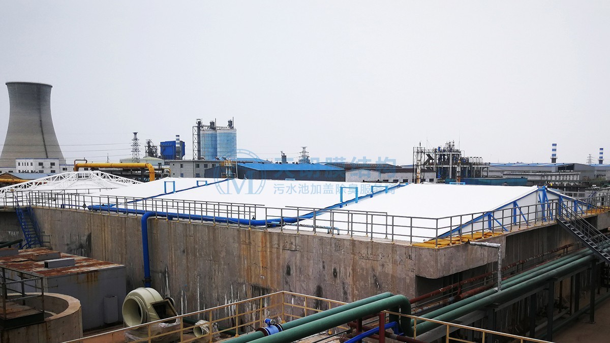 中海精細化工環氧一、二、三期曝氣池加蓋工程